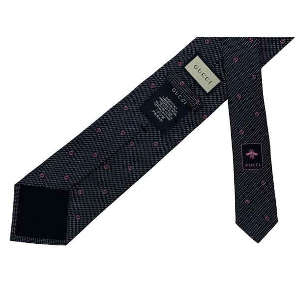 【GUCCI】GG柄ネクタイグッチ　ブラック 楽天市場】【P5倍！10/4 20:00〜10/5 23:59まで☆さらに最大