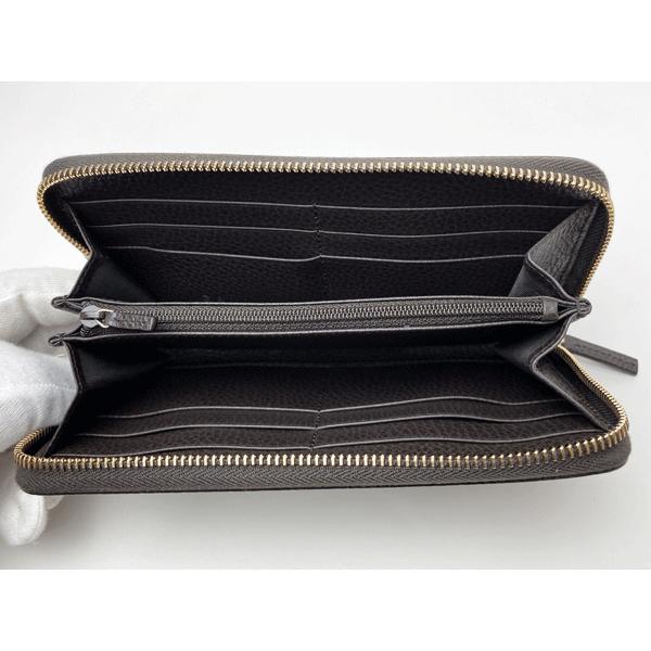 GUCCI（グッチ） 財布 GUCCI 449347 CAO0G 2044 GGプレート付き ダーク 