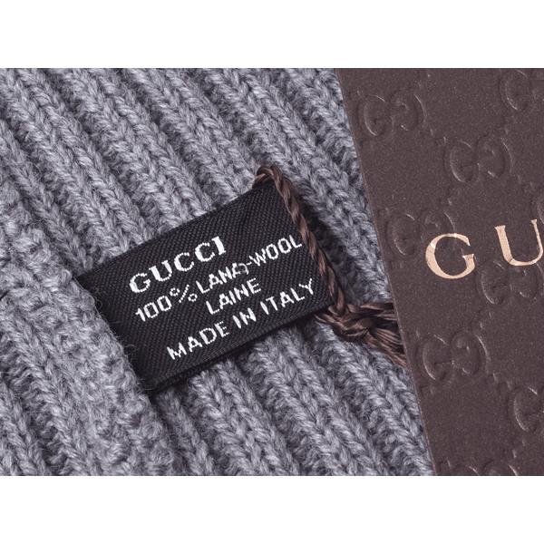 GUCCI（グッチ） ニット帽 270501 インターロッキングG柄 マーク入り