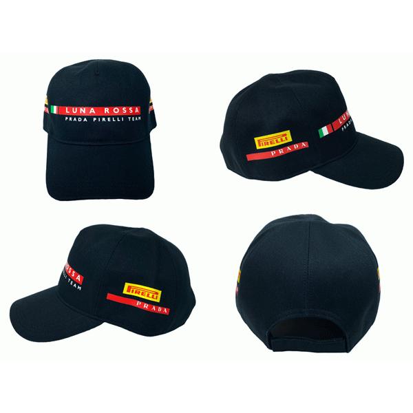 プラダ PRADA LRH018 NERO ルナロッサ プラダ ピレリ ロゴマーク入り ネロ ブラック ベースボール キャップ 野球帽 M プラダ PRADA LRH018 NERO ルナロッサ プラダ ピレリ ロゴマーク入り ネロ ブラック ベースボール キャップ 野球帽 M