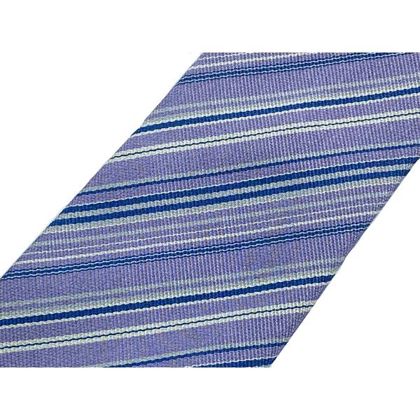 ポールスミス M1A 0TIE K41278 MEN TIE STRIPEY パープル系 マルチ 