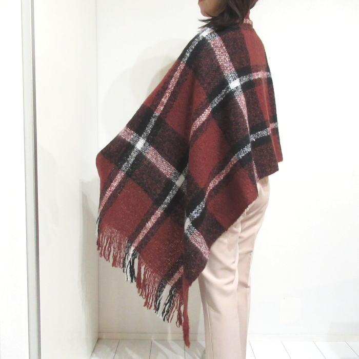 大判ストール マフラー チェック ストール 大判 厚手 あったか 柔らか