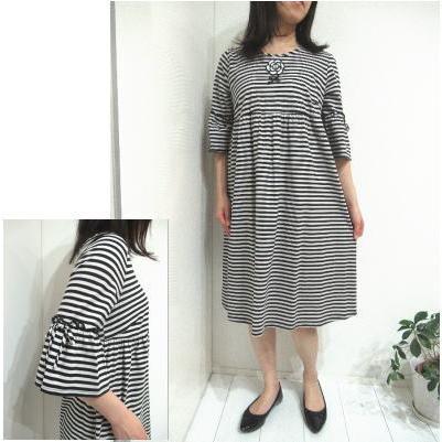 完売 コットン ワンピース 五分袖 Mサイズ Lサイズ 膝丈 ビジュー ボーダー ゆったり 春 スーパービューティー Perle Un Peu ペルルアンプー 通販 Yahoo ショッピング 超特価激安 Www Ladislexia Net