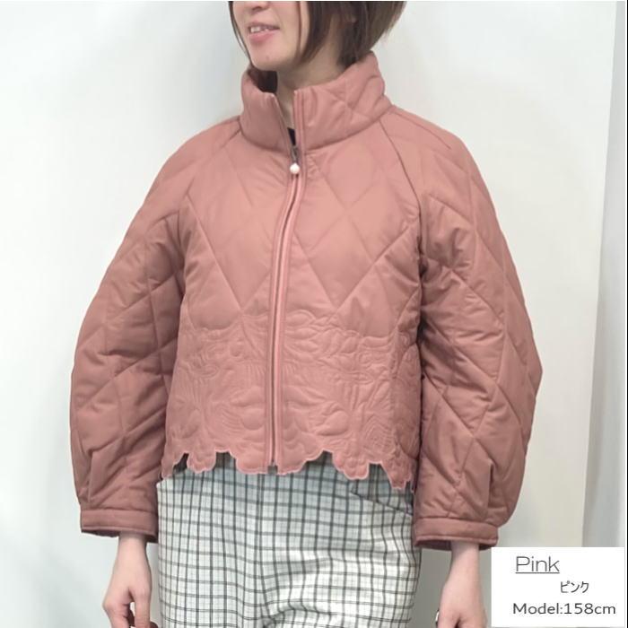 中綿ジャケット レディース 中綿コート 中綿ブルゾン ショート丈 