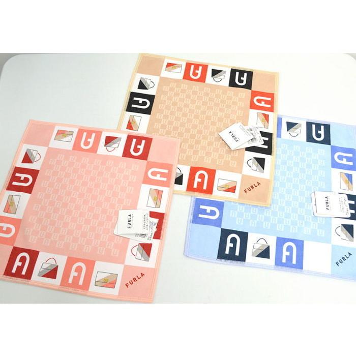 フルラ Furla タオル ハンカチ ブランド レディース かわいい 御祝 ホワイトデー プレゼント 眼鏡拭き スマホ拭き 65 Fur 630 超 安い