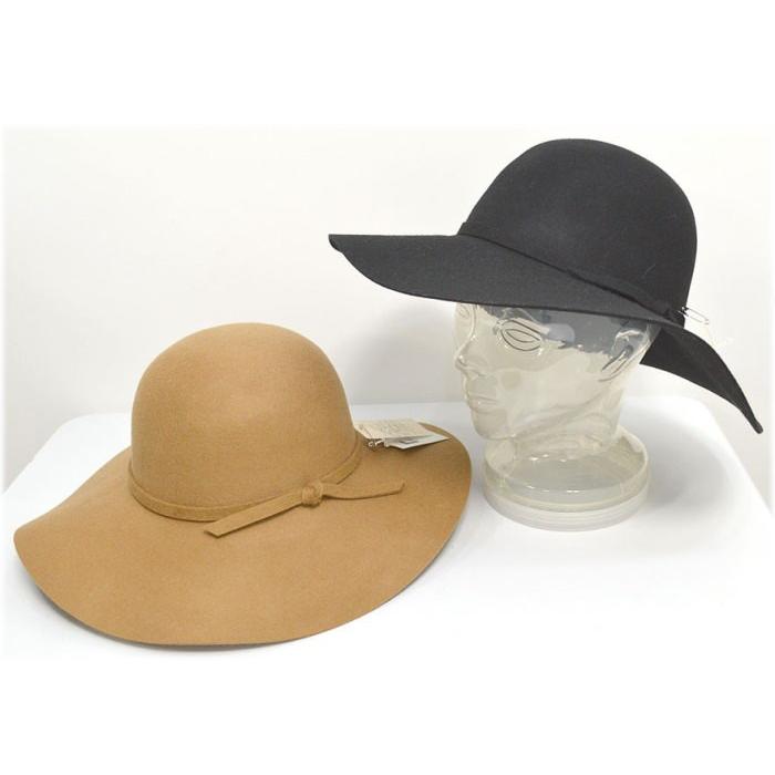 帽子 ハット Mサイズ レディース ママ 紫外線対策 防寒 秋 冬 旅行 リボン ギフト ミセス つば広 おしゃれ 毛100 80 27 80 27 Perle Un Peu ペルルアンプー 通販 Yahoo ショッピング