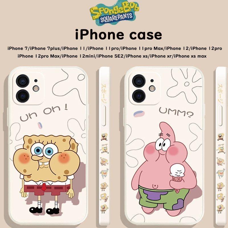 スマホケース スポンジ ボブ 可愛い Iphoneケース Iphone11 Iphone12 アイフォンケース 柄 側面 クリスマス プレゼント P ハーミットクラブストア 通販 Yahoo ショッピング