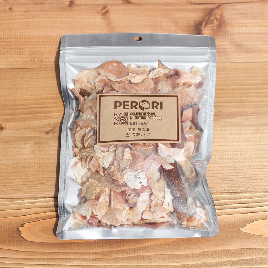 PERORI 犬 おやつ 魚 犬用おやつ 無添加 国産 かつおパフ ペロリ : 国産・無添加ドッグフード PERORI - 通販 ...
