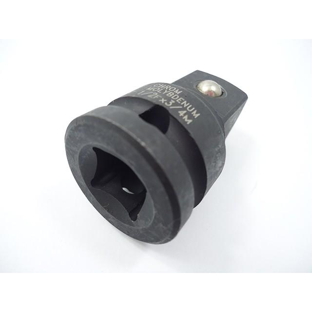 インパクトレンチ用ソケット変換アダプター 差込角変換ソケット セット 1 4 6 3mm 3 8 9 5mm 1 2 12 7mm 3 4 19mm 送料無料 レターパック発送 自動車整備工具専門店 Perotools 通販 Yahoo ショッピング