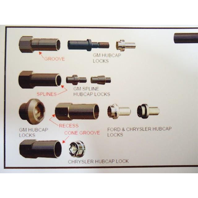 アメ車用 ホイールロックナット外し ソケット セット 工具 GM フォード