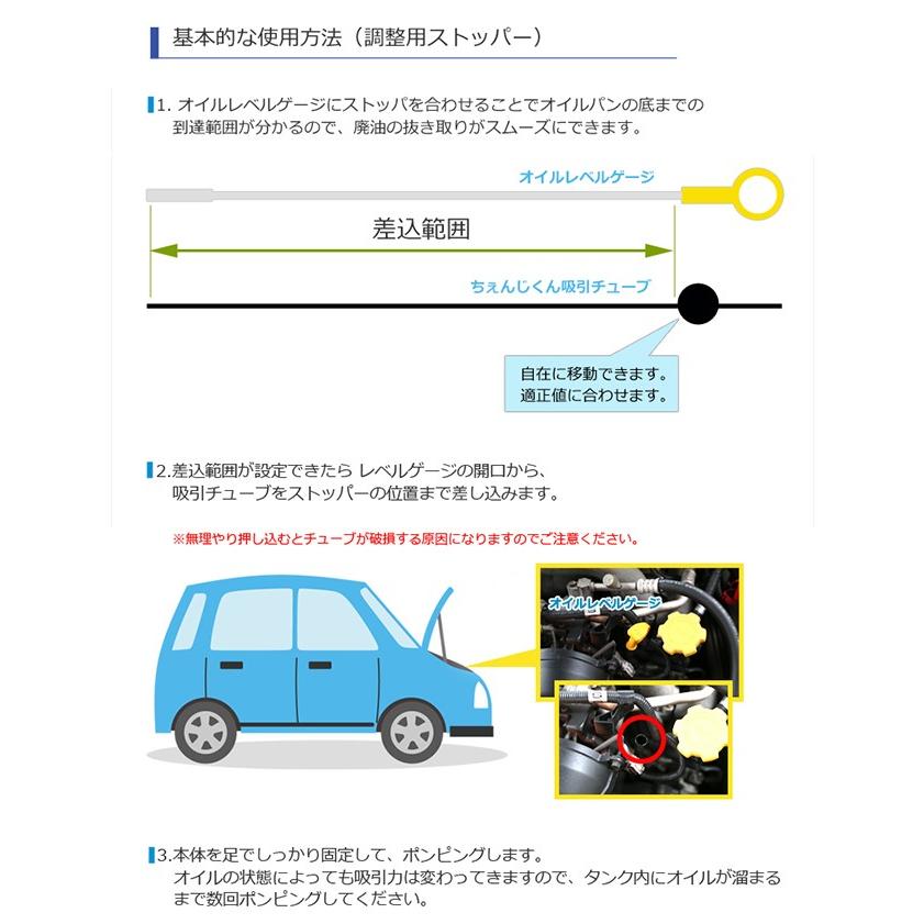 オイルエキストラクター 手動式オイルチェンジャー 6L 新型NEWタイプ オイル交換用ポンプ エンジンオイル交換 上抜き オイル抜き 日本語説明書付 60日保証付 |  | 07