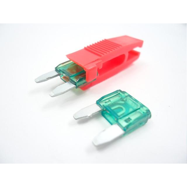 ミニヒューズセット マイクロヒューズ 5A 7.5A 10A 15A 20A 25A 30A 取外しプライヤー付き レターパック発送 |  | 01