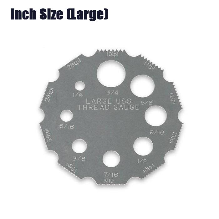 ピッチゲージ ボルトゲージ ねじゲージ セット ミリ インチ mm