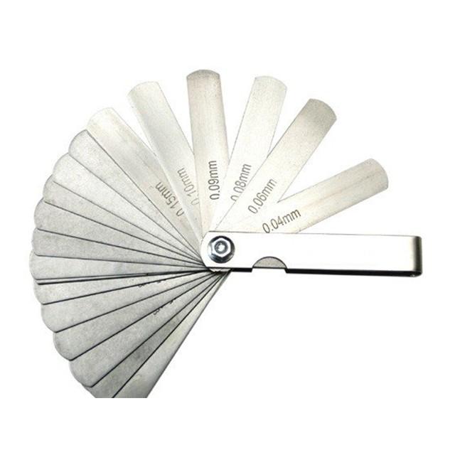 隙間ゲージ シックネスゲージ 0.04mm〜1.00mm タペット調整 車 バイク エンジン バルブクリアランスゲージ 測定工具 1年保証付 クリックポスト発送 |  | 01