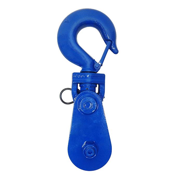 スナッチブロック 3トン ブロック滑車 フック式 スイベルタイプ レッカー車 積載車 セルフローダー トラック レッカー用品 Snatch Block 3t |  | 06