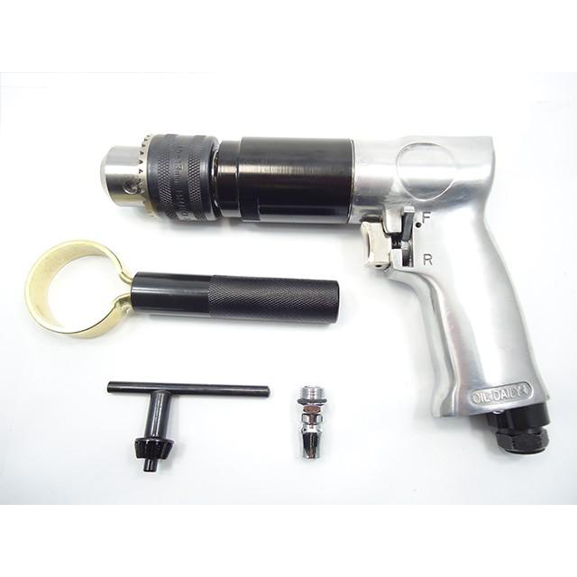 90 以上節約 エアードリル リバーシブル式 正逆回転切替 低回転高トルク ハンドル チャックキー付 穴開け スポットカット 強力タイプ 1 2 60日保証付 送料無料 Champagne Dissaux Brochot Com