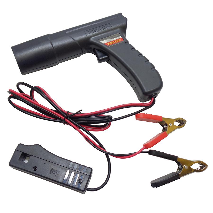 タイミングライト バッテリータイプ 12V プラグコード クランプ