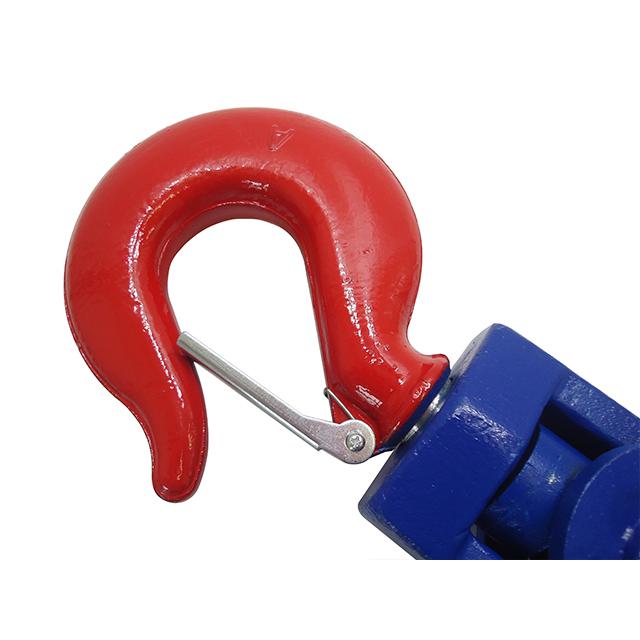 スナッチブロック 8トン ブロック滑車 フック式 スイベルタイプ