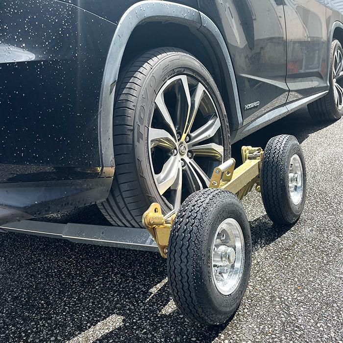 SSドーリー 4.80-8C ジャパン仕様 普通車 軽自動車 乗用車 故障車 搬送 ドーリー 車両移動 レッカー車 レッカー用品 ロードサービス レッカードーリー 新品未使 |  | 16