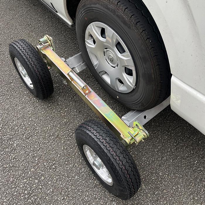 SSドーリー 4.80-8C ジャパン仕様 普通車 軽自動車 乗用車 故障車 搬送 ドーリー 車両移動 レッカー車 レッカー用品 ロードサービス レッカードーリー 新品未使 |  | 12