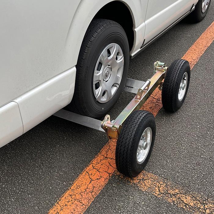 SSドーリー 4.80-8C ジャパン仕様 普通車 軽自動車 乗用車 故障車 搬送 ドーリー 車両移動 レッカー車 レッカー用品 ロードサービス レッカードーリー 新品未使 |  | 13