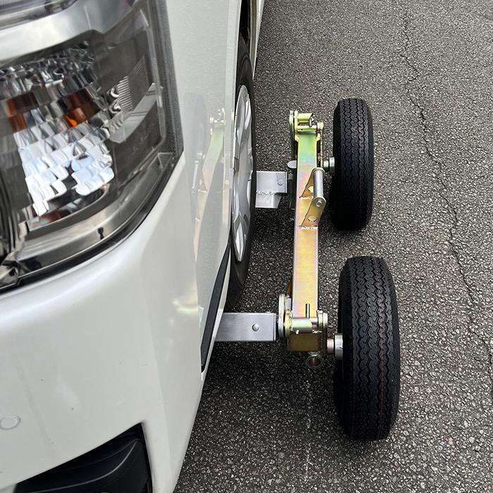 SSドーリー 4.80-8C ジャパン仕様 普通車 軽自動車 乗用車 故障車 搬送 ドーリー 車両移動 レッカー車 レッカー用品 ロードサービス レッカードーリー 新品未使 |  | 14