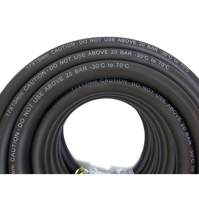 エアホース 15M クイックカプラー付 内径10mm 外径17mm 20kgf/cm 業務用 プロタイヤショップ エアーコンプレッサー アクセサリー |  | 02