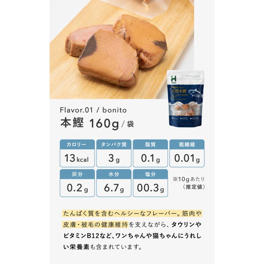 HEKA 【獣医師開発】 おやつ 1袋 犬 猫 国産 無添加 カツオ100% 個包装