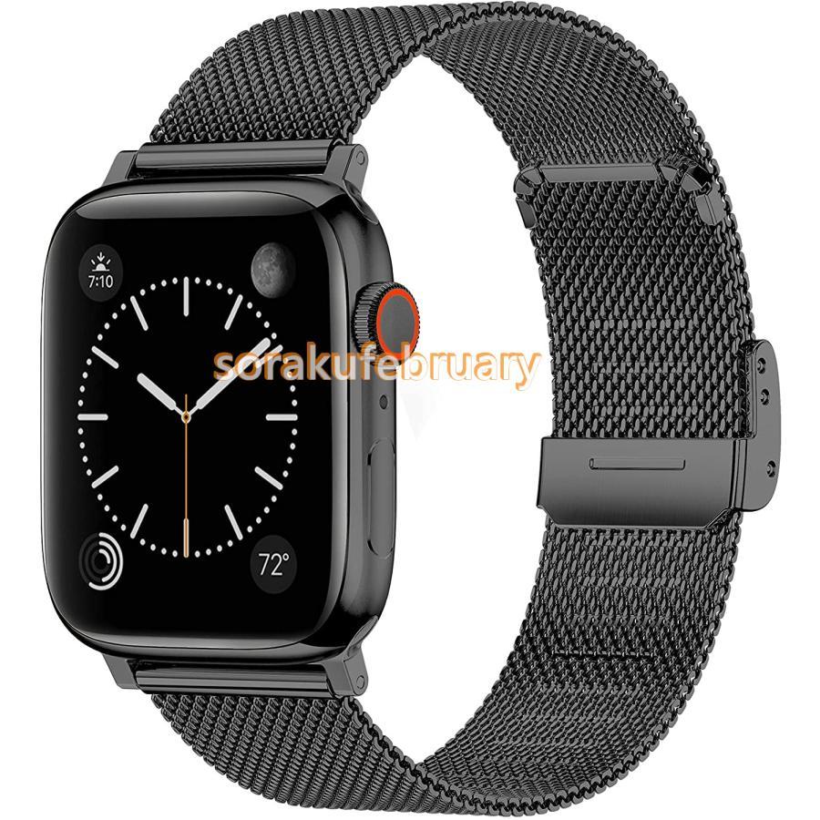 Apple純正 ステンレス ミラネーゼループバンド apple watch 楽天市場】アップルウォッチ バンド ミラネーゼループ メッシュ