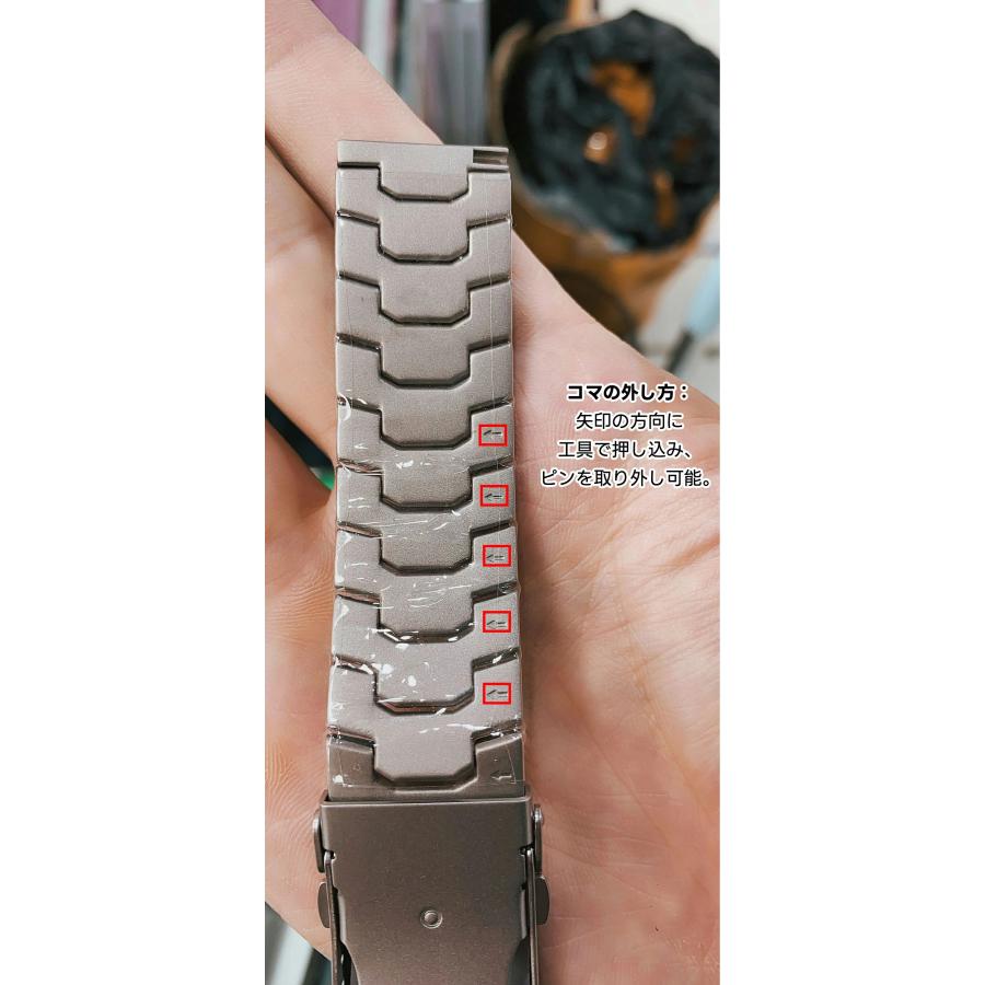 ファーウェイ gt4 交換バンド HUAWEI GT4 バンド 22mm チタン ファーウェイ gt4 交換バンド HUAWEI GT4 バンド 22mm チタン