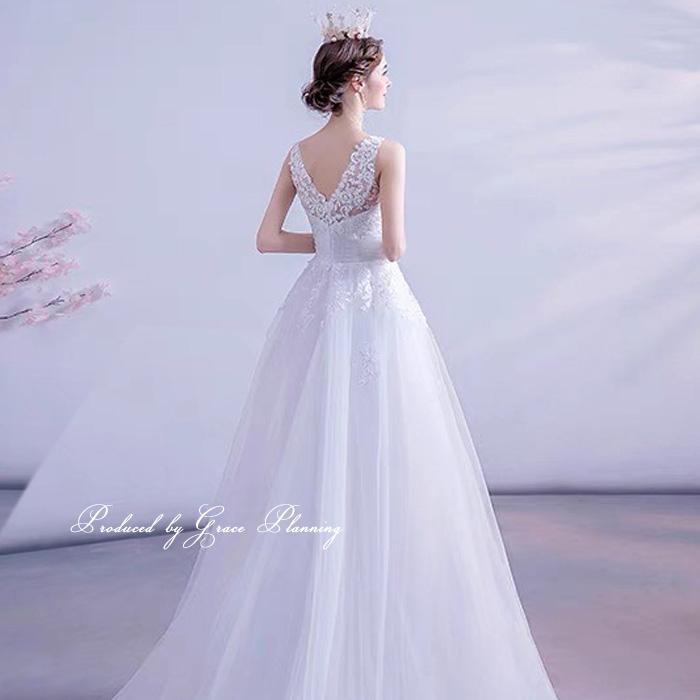 ★送料込★ウエディングドレス ウェディングドレス 結婚式 披露宴 白 スレンダー 楽天市場】ウェディングドレス スレンダー ウェディング
