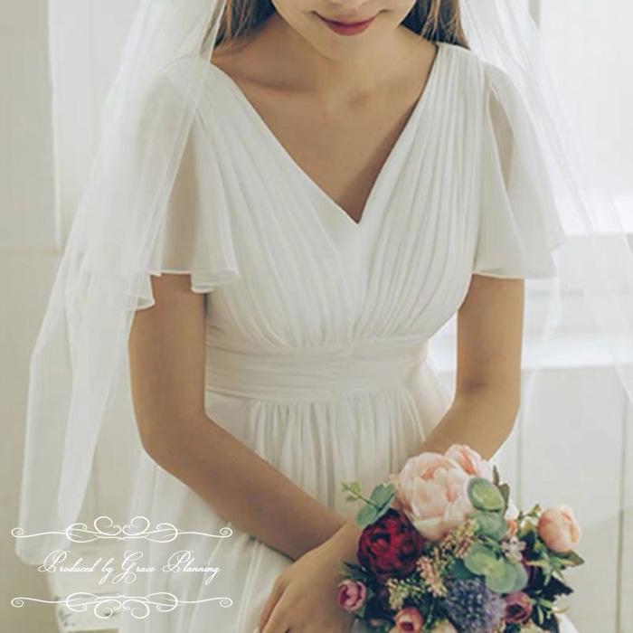 ドレス　二次会　　9号　前撮り 楽天市場】ウエディングドレス Aライン 前撮り 後撮り フォト