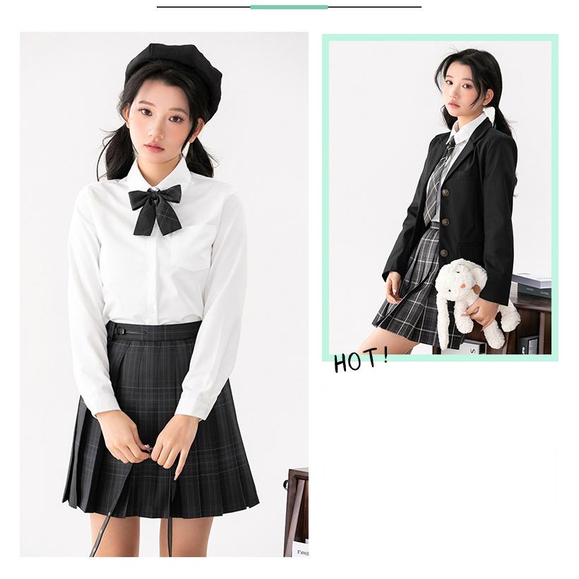 スクール制服　ブレザー・スカート・リボンとネクタイセット　※ご希望ならブラウスも 楽天市場】制服スーツセットアップ ブレザー ジャケット