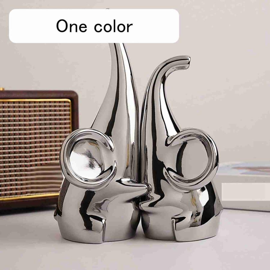 象の像 ホームデコレーション モダンスタイルの置物 彫刻 鹿