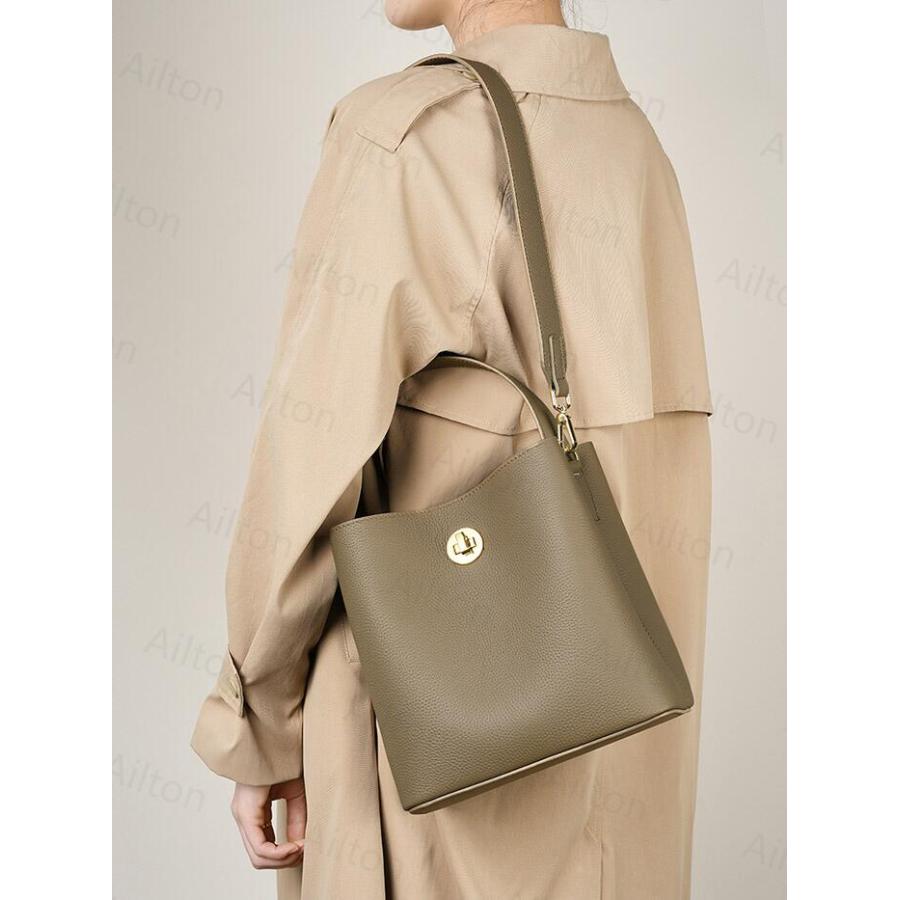 本革 トートバッグ ハンドバッグ 3way レディース バケツ型 ショルダー  