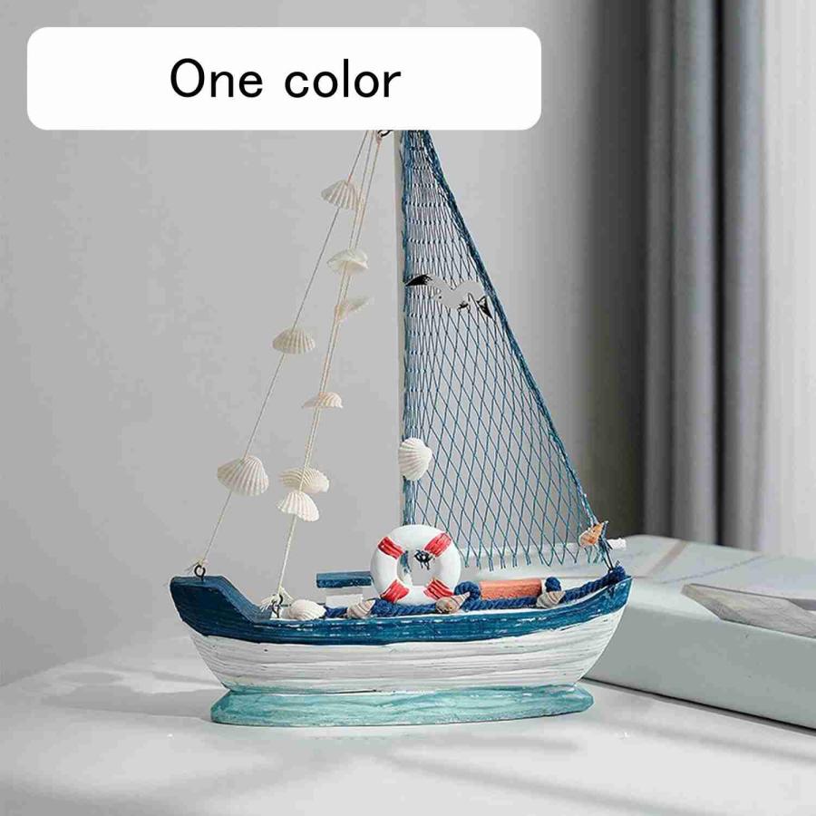 ヨットモデル 帆船模型 タイプ1 デスクトップヨット 木造帆船