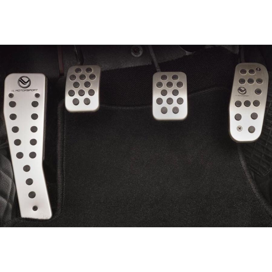 マツダ ロードスター カスタム NB アルミ ペダルカバーセット I.L.