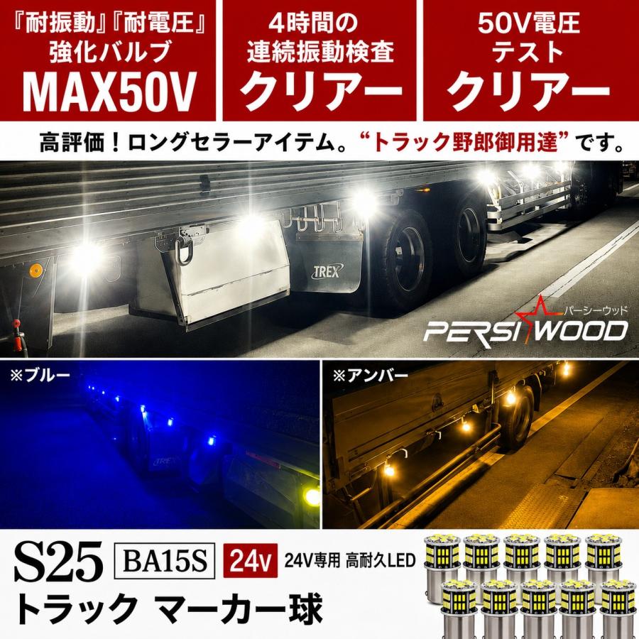 PERSI WOOD（パーシーウッド） s25 led シングル G18 24V トラック