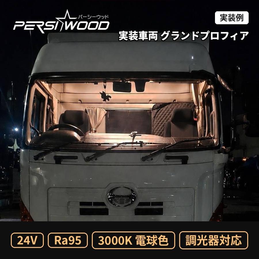 PERSI WOOD（パーシーウッド） LEDテープライト 日野プロフィア 