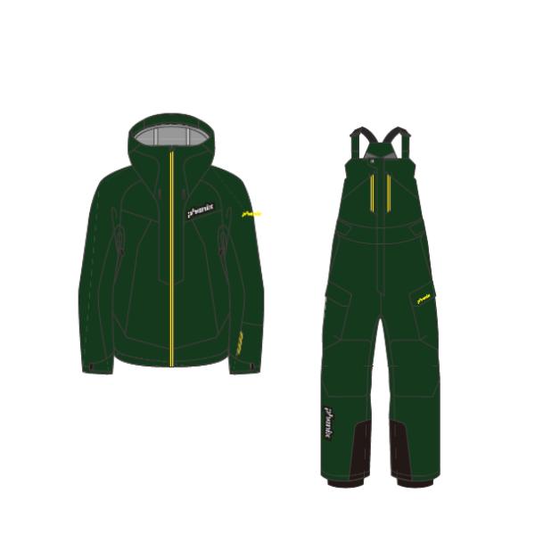 希少☆PHENIX スキーウェア 上下 keprotec　グローブ付き　M フェニックス（PHENIX） スキー ウェア Cutting Edge 3L Jacket 0