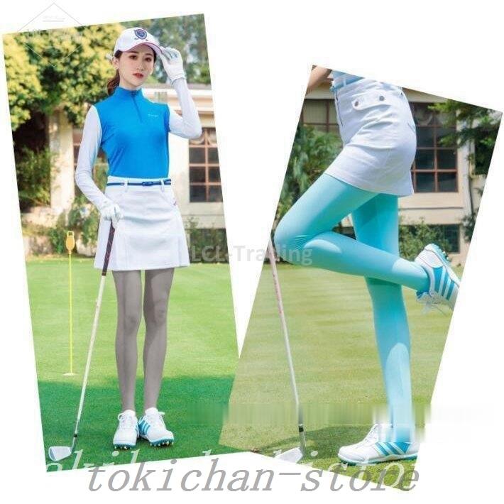 国内在庫 レディースウエア レディースゴルフレギンス夏ゴルフウェアひんやり冷感 ゴルフレギンスゴルフパンツレディースひんやりレディースレギンス 女性冷感トレンカレギンスゴルフウェアストレッチ日焼け対策夏uvカット Www Threeriversofs Com