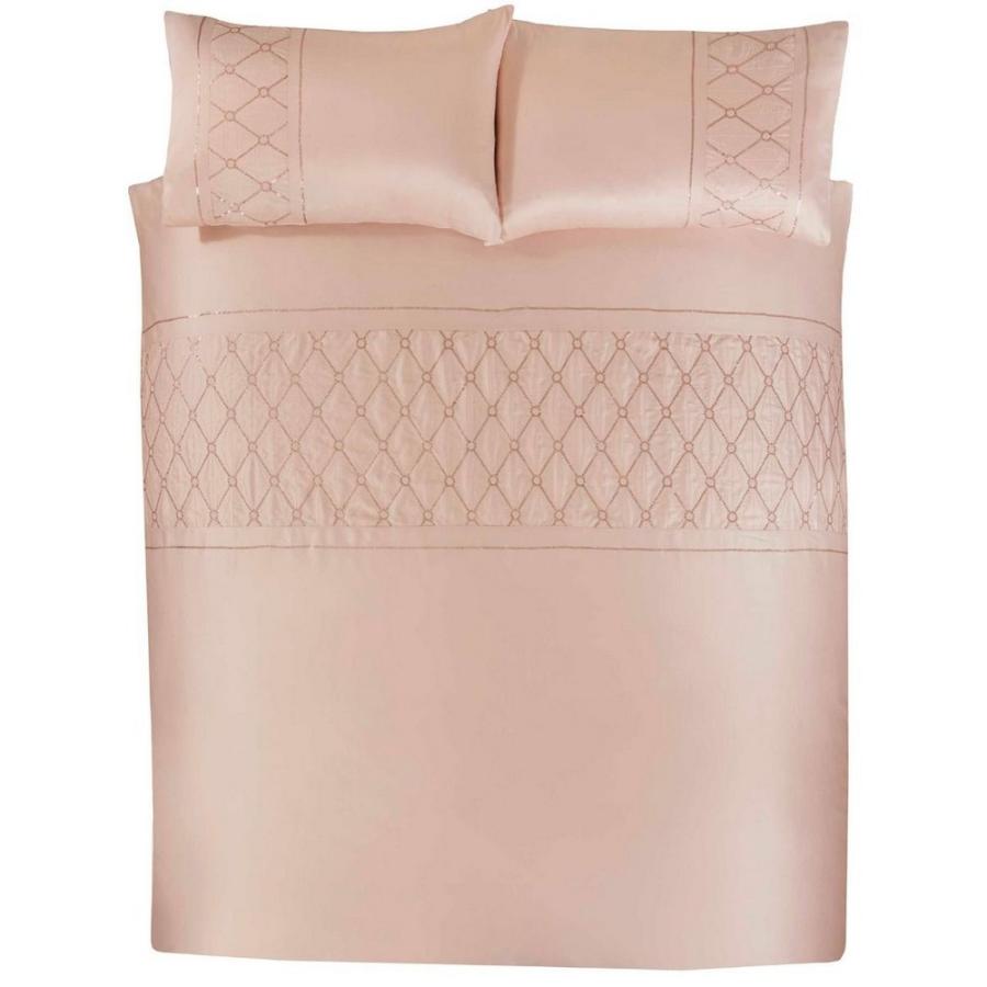 (ラポール) Rapport Monaco 掛け布団カバー・枕カバーセット AG1486 (ブラッシュ)