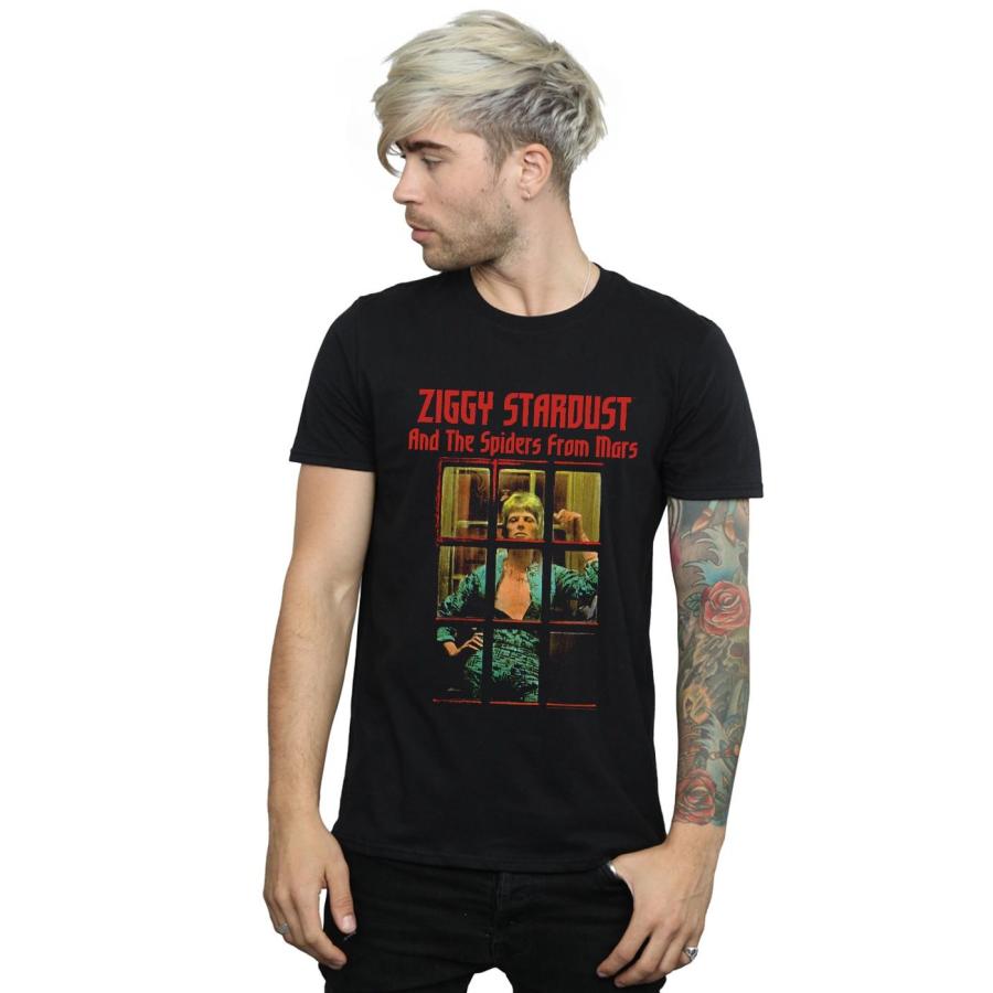 david bowie デビッドボウイ ジギースターダスト 60hmr Tシャツ デヴィッド・ボウイ) David Bowie オフィシャル商品 ユニセックス