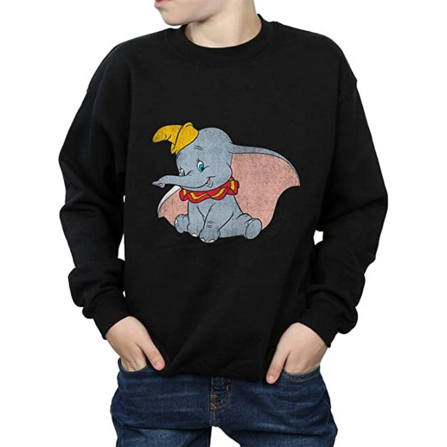 ダンボ) Dumbo オフィシャル商品 キッズ・子供用 長袖 スウェット