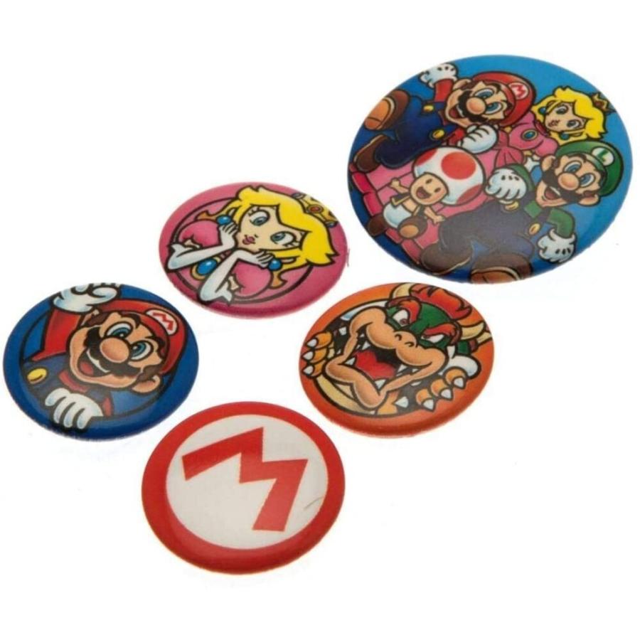 スーパーマリオブラザーズ) Super Mario オフィシャル商品 バッジ