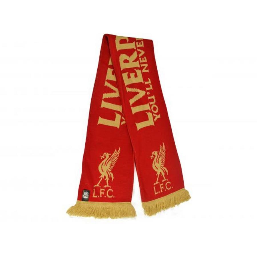 LIVERPOOL リヴァプール　赤マフラー LFC (未使用) mundial_10004835