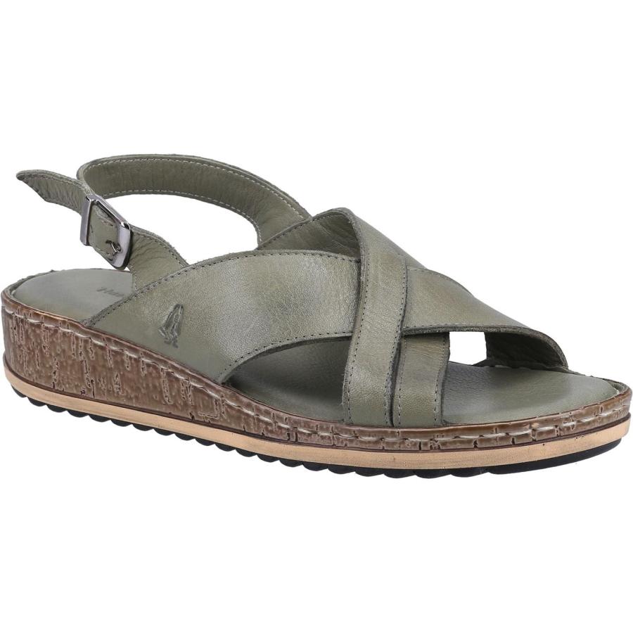 ハッシュパピー) Hush Puppies レディース Elena レザー ウェッジ 