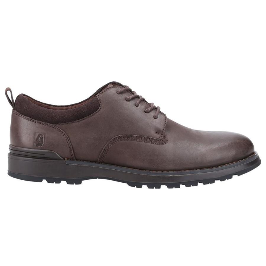 (ハッシュパピー) Hush Puppies メンズ Dylan レザー 紳士靴 レースアップ シューズ FS7651 (ブラウン)_1