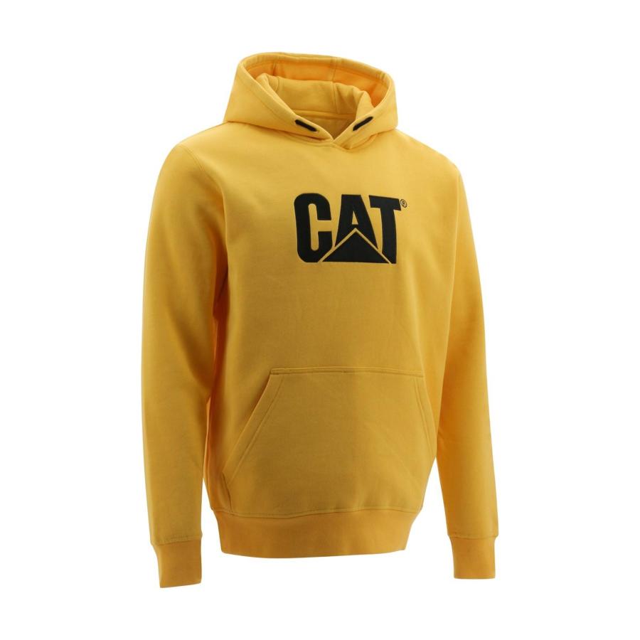 CAT企業ロゴキャタピラーパーカープルオーバースウェットシャツフーディーメンズL キャタピラー) Caterpillar メンズ トレードマーク CW10646 パーカー