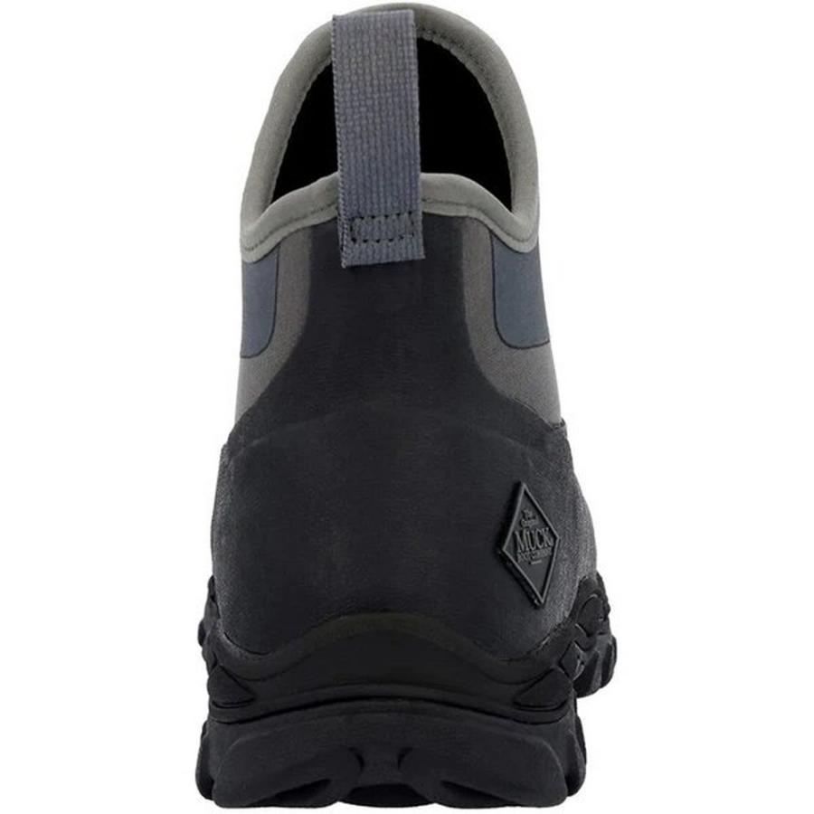 新発売(マックブーツ) Muck Boots レディース Arctic Sport II アンクルブーツ 婦人靴 アウトドア ブーツ FS9423 (ブラック/グレ レディース バックルサンダル